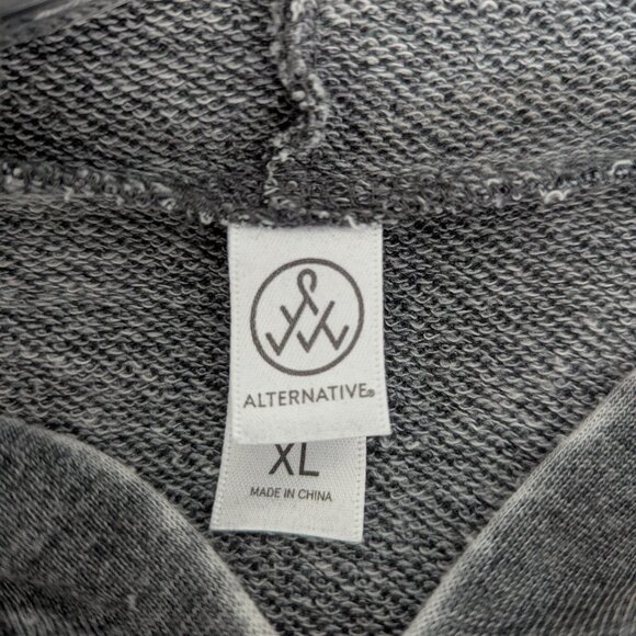 Alternative Apparel Boho Distressed Sweatshirt Hoodie - Size XL - Picture 7 of 7